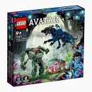 Lego Avatar Neytiri & Thanator vs. AMP Suit Quaritch